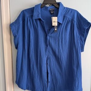 Architect Royal Blue New Short Sleeve Shirt